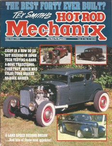 HOT ROD MECHANIX 1989 MAY - LAND SPEED REC,HOT RODDING-JAPAN,VOLVO/FORD BRAKES